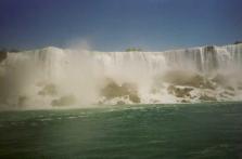 American Falls with seagulls